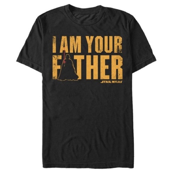 Star Wars Other - Men's Star Wars Father's Day Vader I Am Your Father T-Shirt, size XL